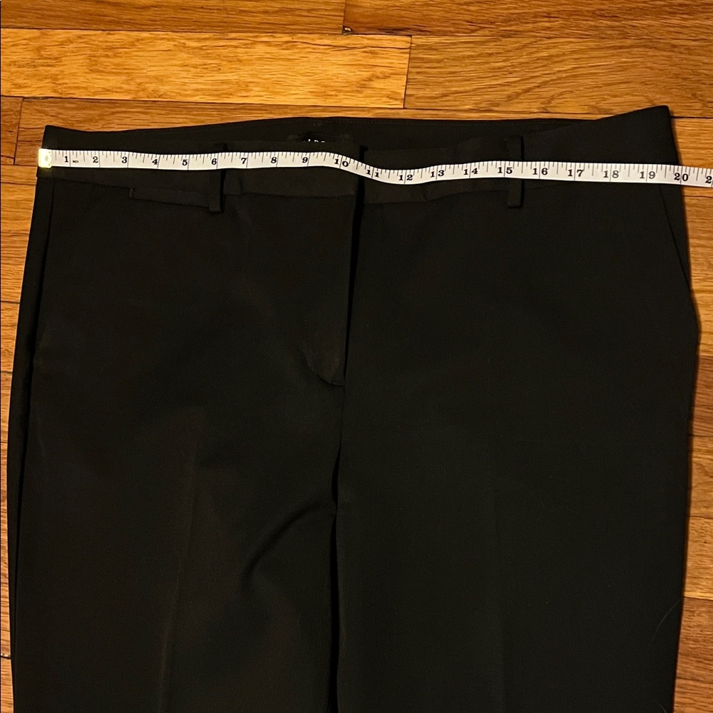 Talbots Womens Barely Boot Black Midrise Pant Trouser Sz 16 NWOT - Picture 5 of 8